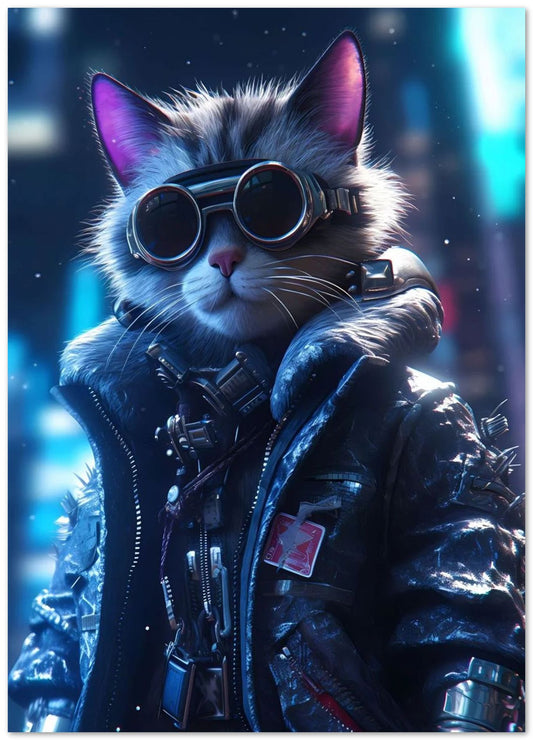 The Mercenary Cyber Cat - @Sagitarius