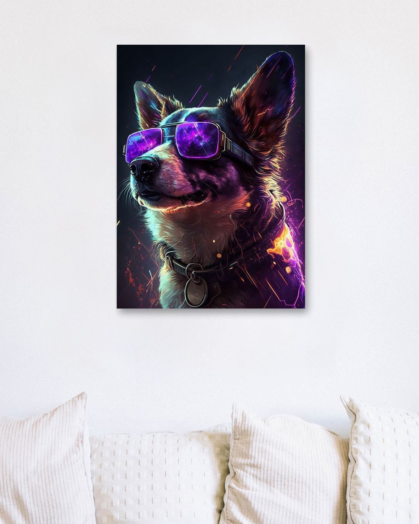 The Style Cyberpunk Dog - @Sagitarius