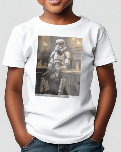 Stormtrooper in Restaurant - @JongKlebesGallery