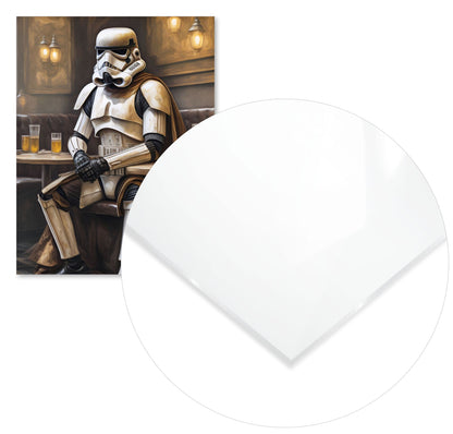 Stormtrooper in Restaurant - @JongKlebesGallery