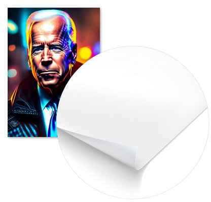 Joe Biden Neon Art - @AROMABOLD