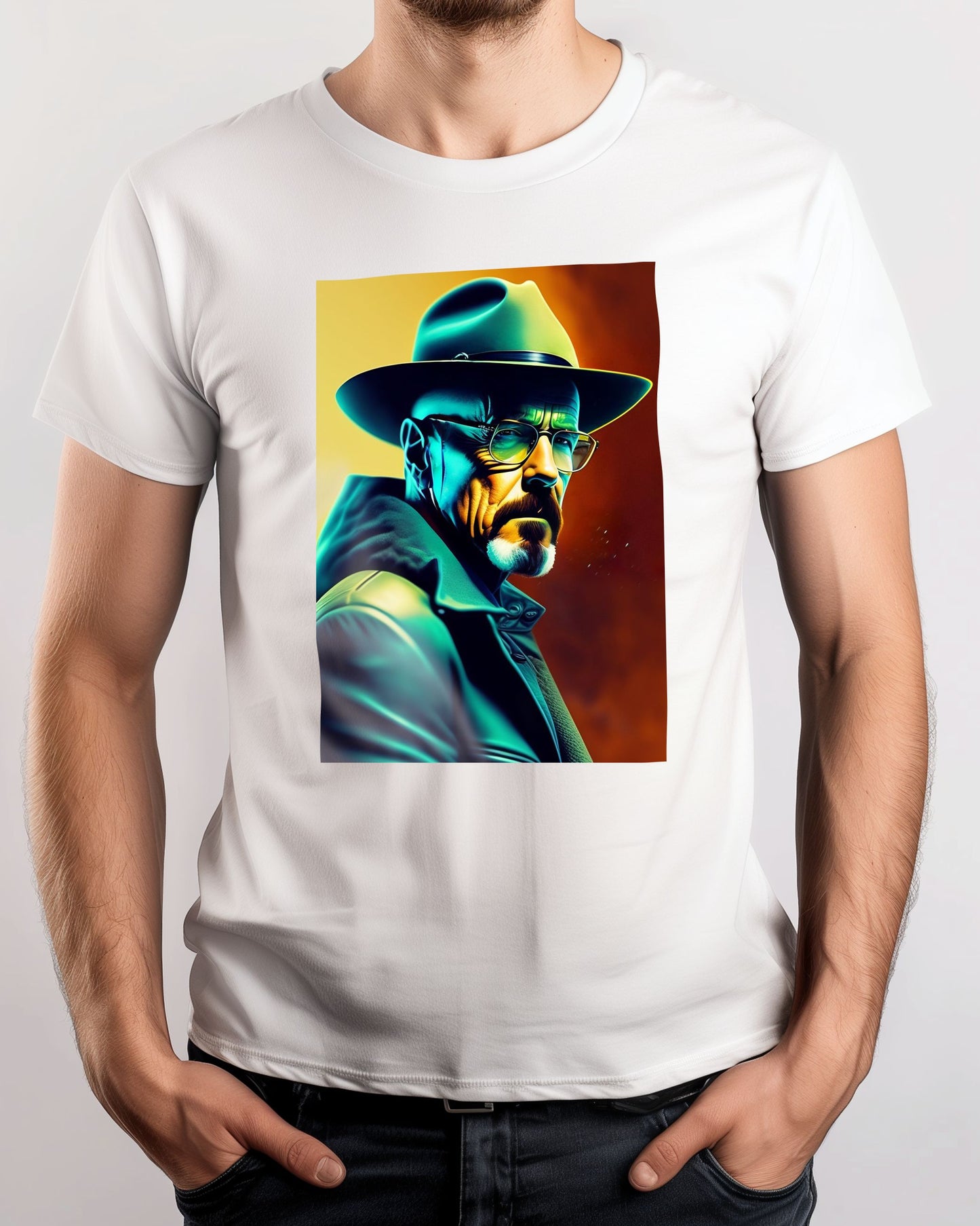 Heisenberg Walter White Portrait - @AROMABOLD