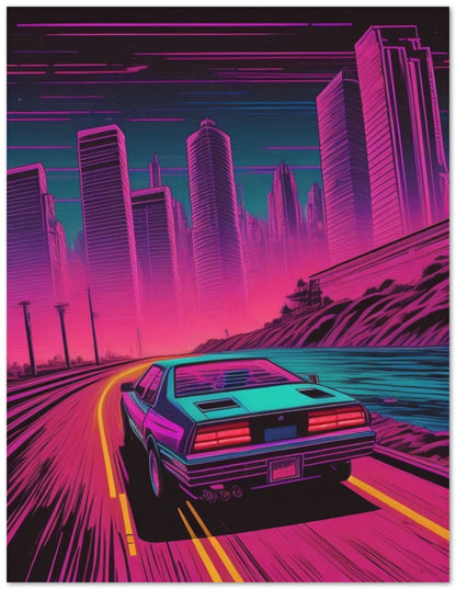 Cyberpunk Road - @JongKlebesGallery