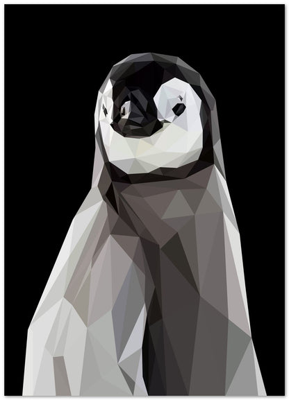 penguin nursry animals poster - @Artnesia