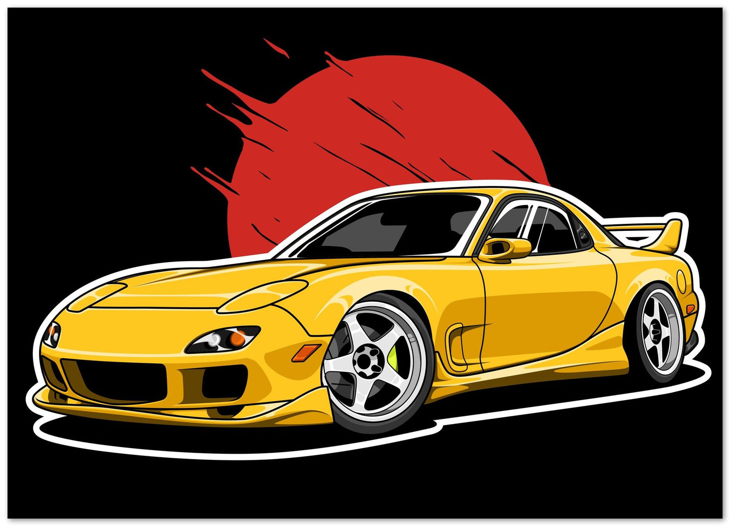 Mazda RX-7 FD3S 1 - @bulldsgn