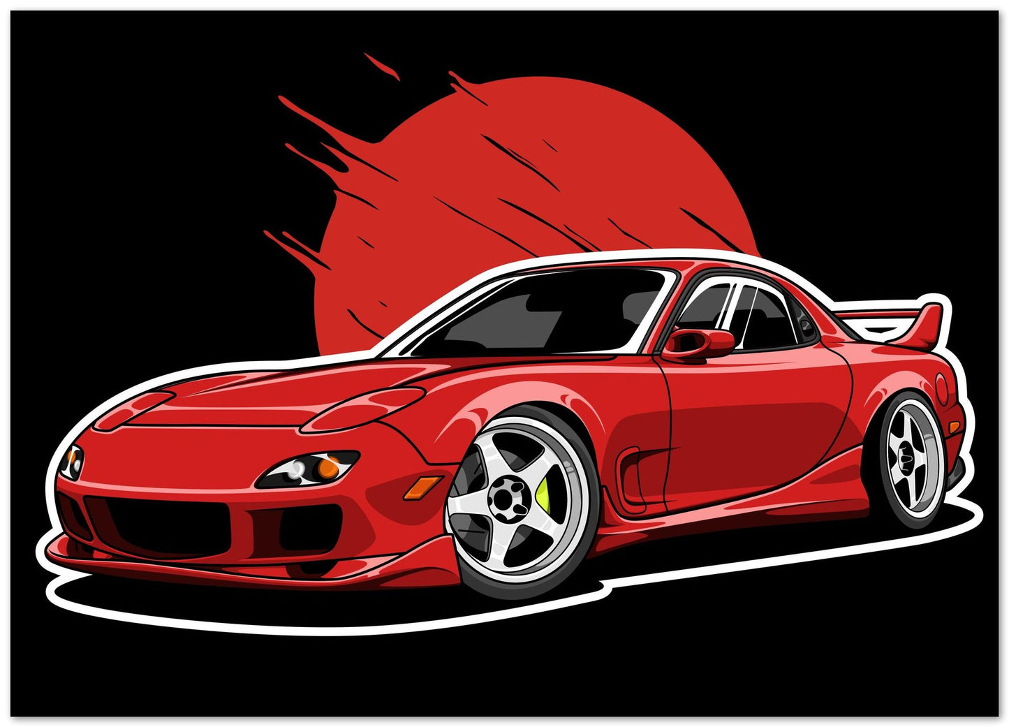 Mazda RX-7 FD3S  2 - @bulldsgn