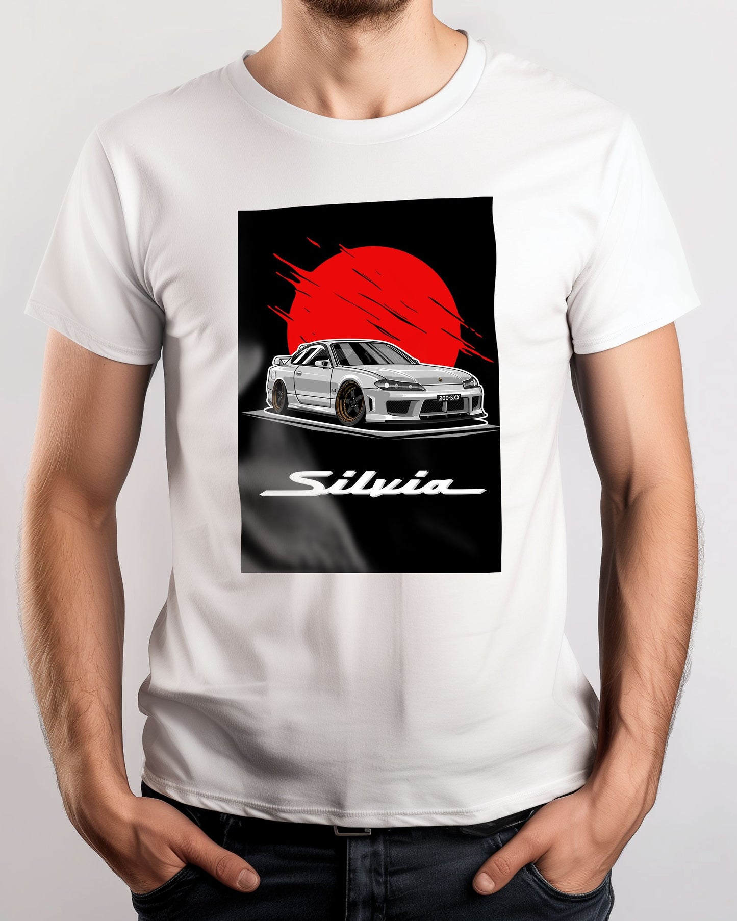 Nissan Sylvia S-15 White - @bulldsgn