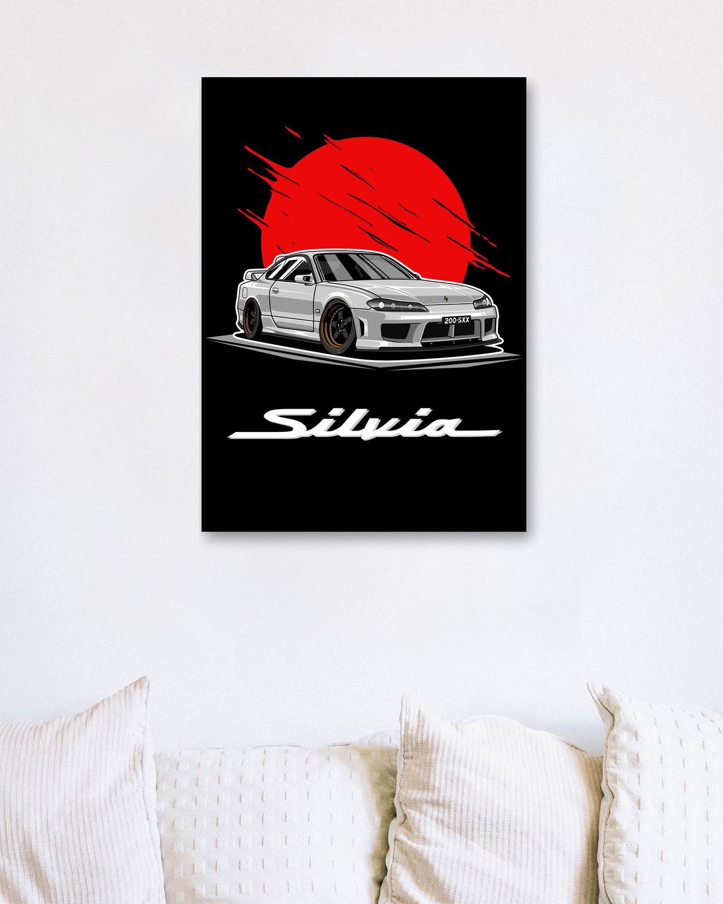 Nissan Sylvia S-15 White - @bulldsgn