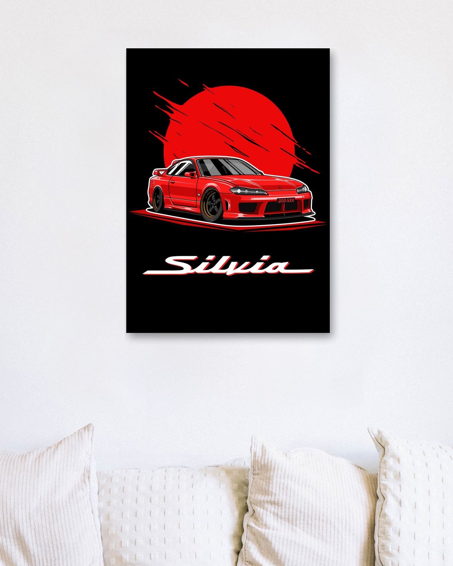 Nissan Sylvia S-15 Red - @bulldsgn