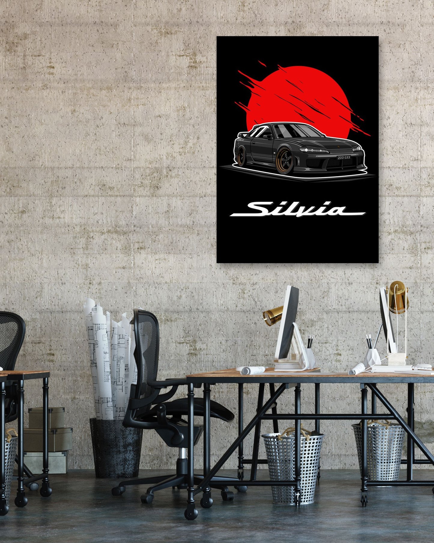 Nissan Sylvia S-15 Black - @bulldsgn