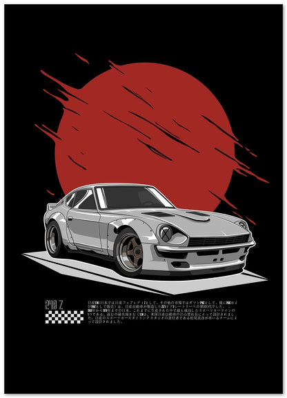 Nissan Fairlady 240 Z White - @bulldsgn