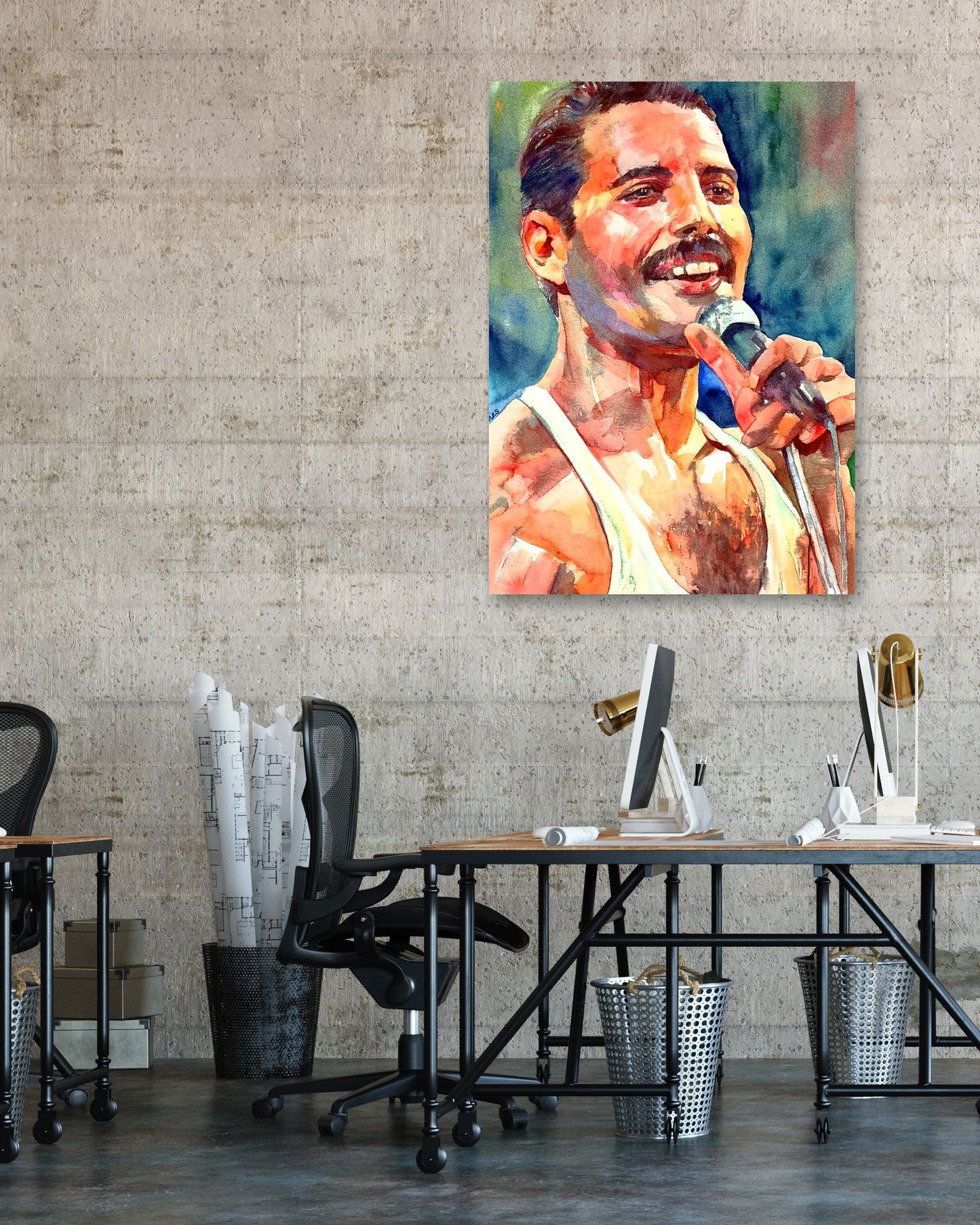 Freddie Mercury Live - @AROMABOLD