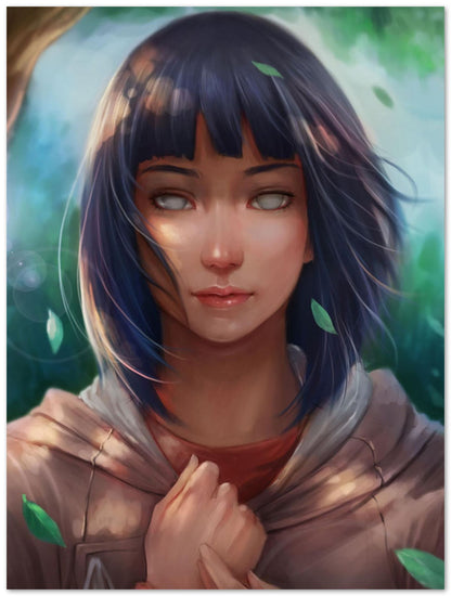 Hinata Hyuga Realistis Art - @Sagitarius