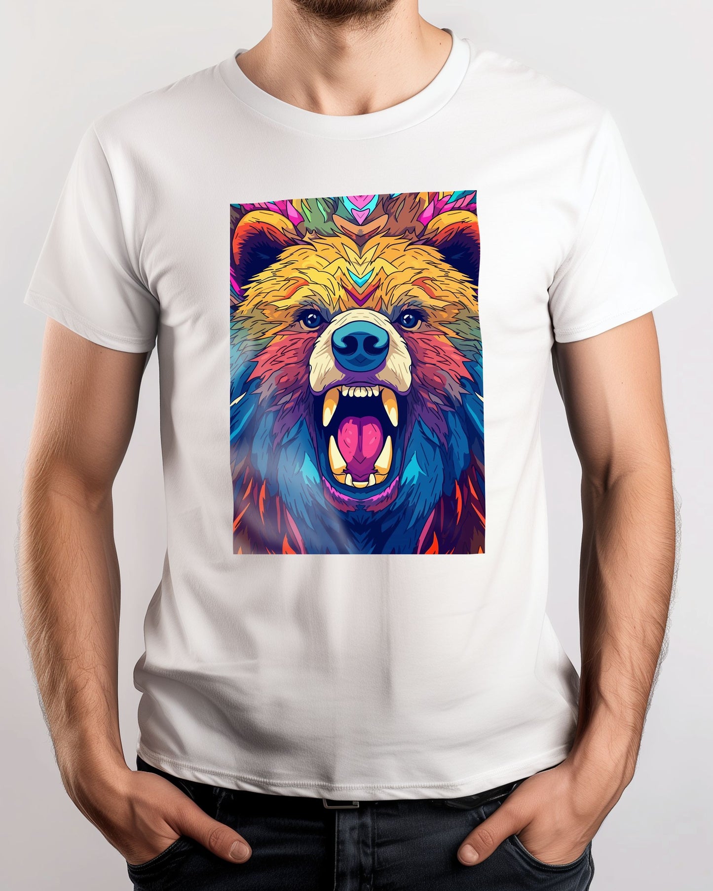 Animal Bear Pop Art - @GreyArt