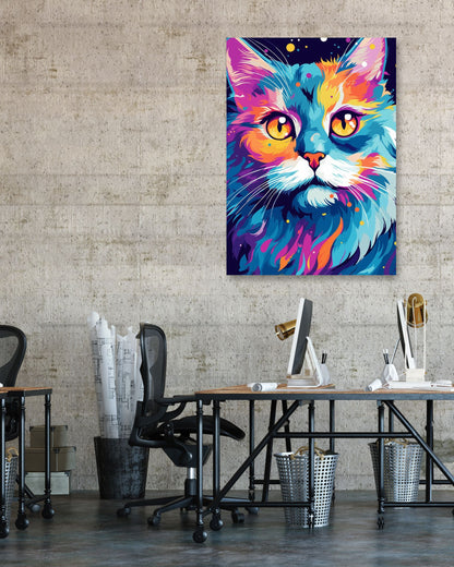 Animal Cat Pop Art - @GreyArt
