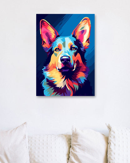 Animal Dog Pop Art - @GreyArt