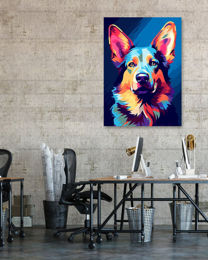 Animal Dog Pop Art - @GreyArt