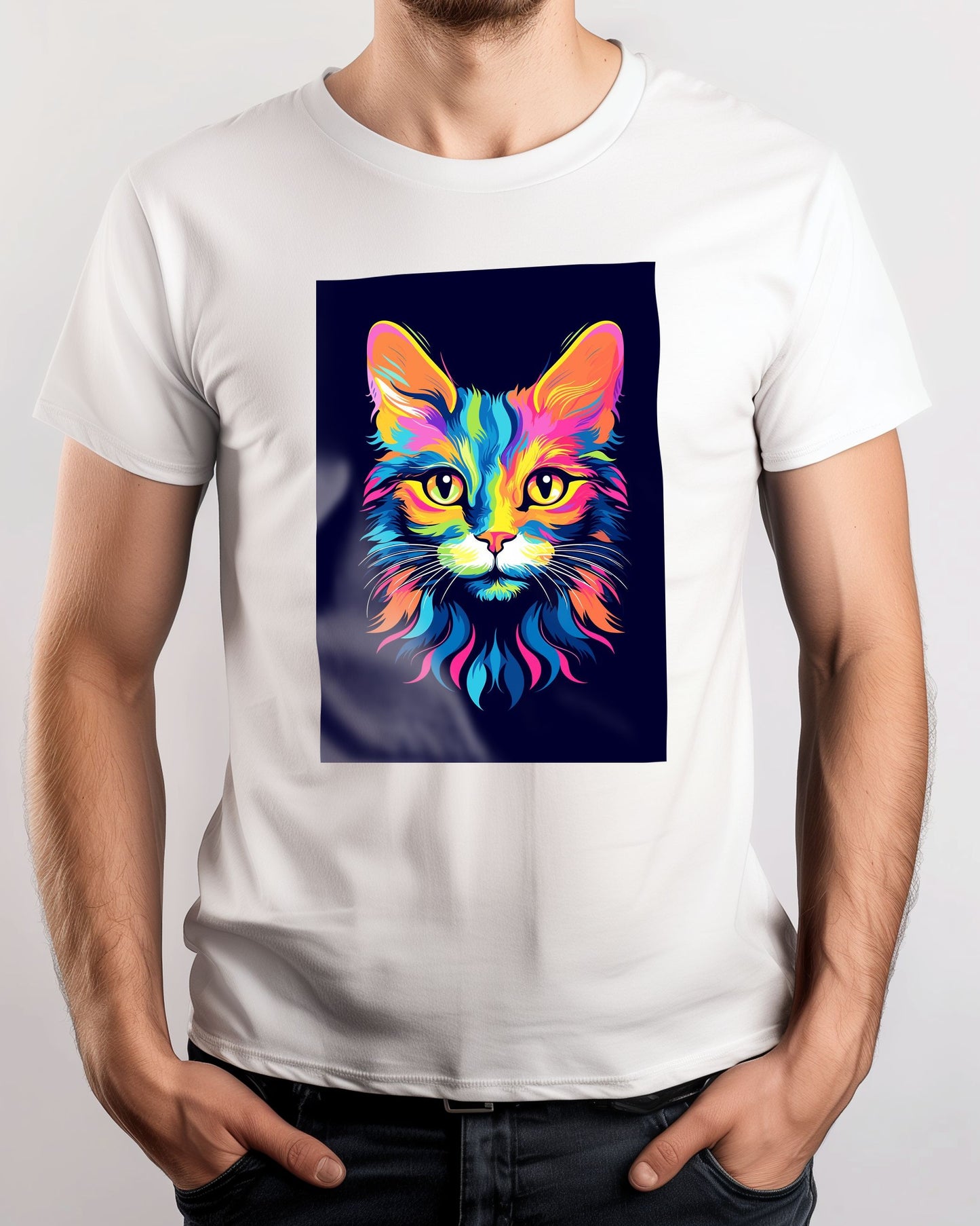 Animal Cat WPAP - @GreyArt