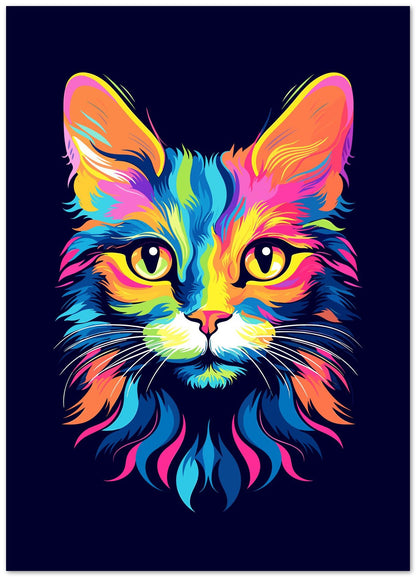 Animal Cat WPAP - @GreyArt