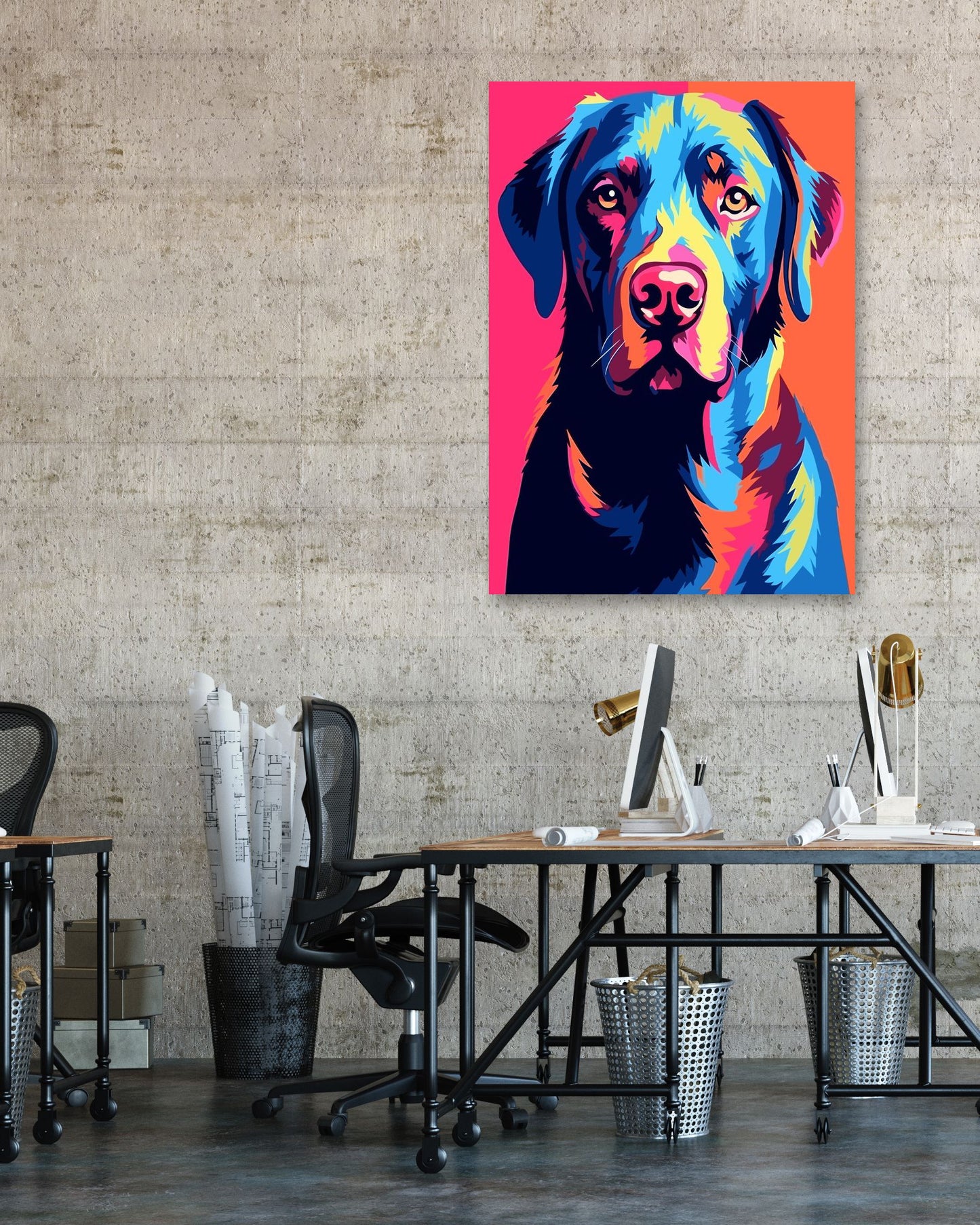 Dog pop art - @GreyArt