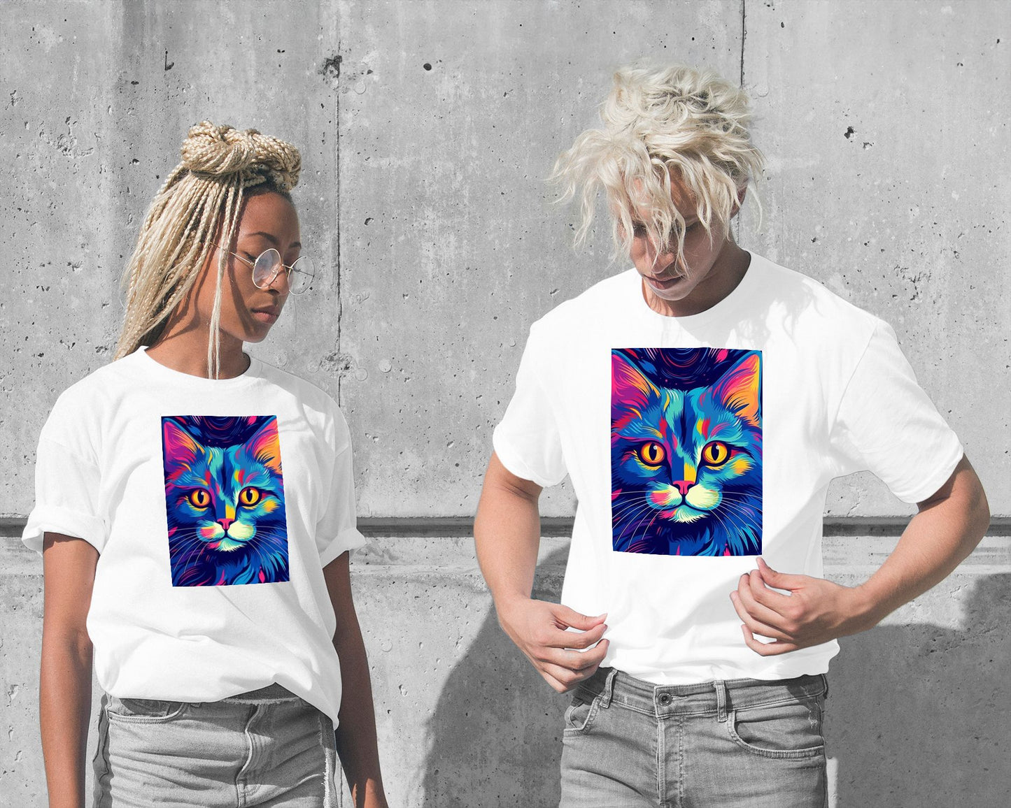 Cat Pop Art  - @GreyArt