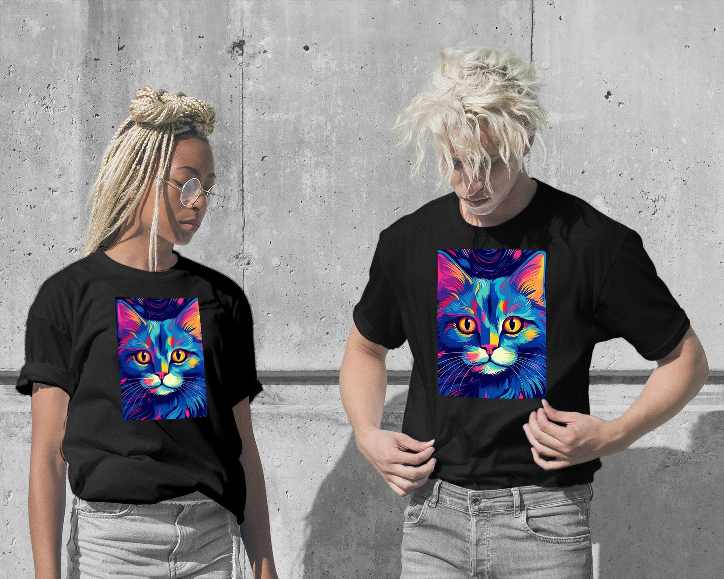 Cat Pop Art  - @GreyArt