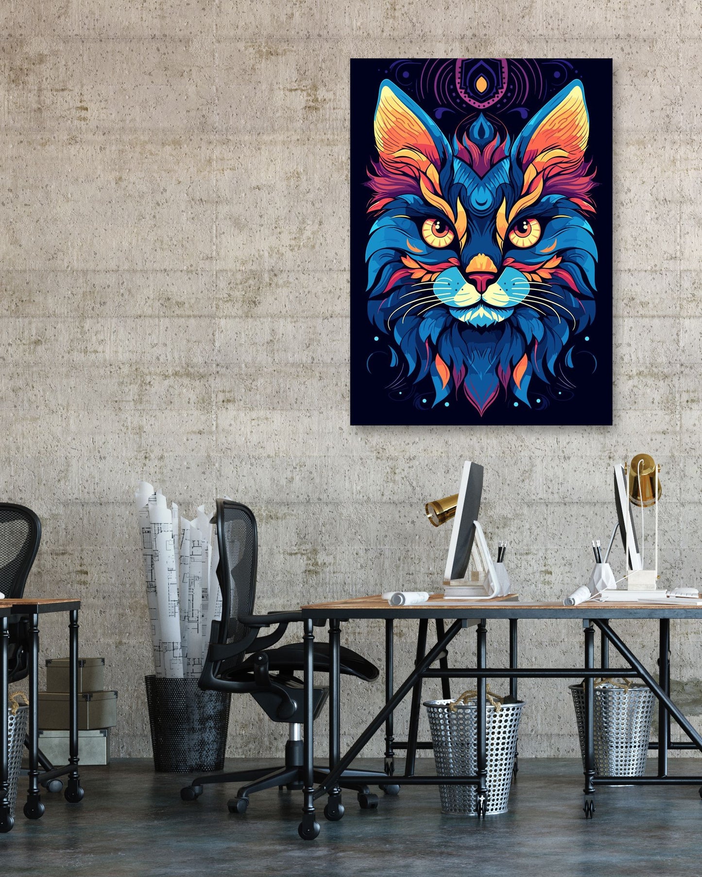 Cat Pop Art 1 - @GreyArt