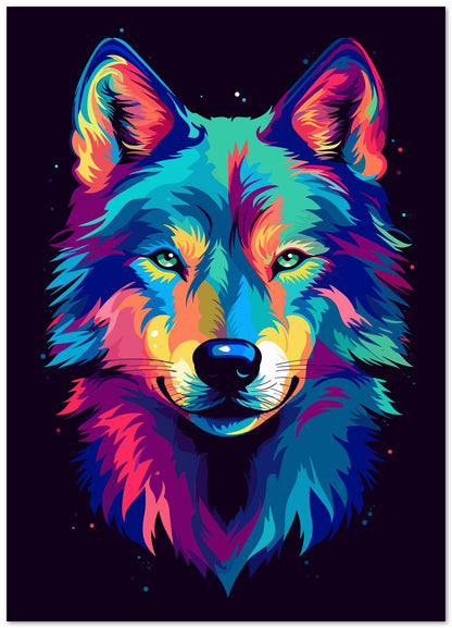 Wolf Pop Art - @GreyArt