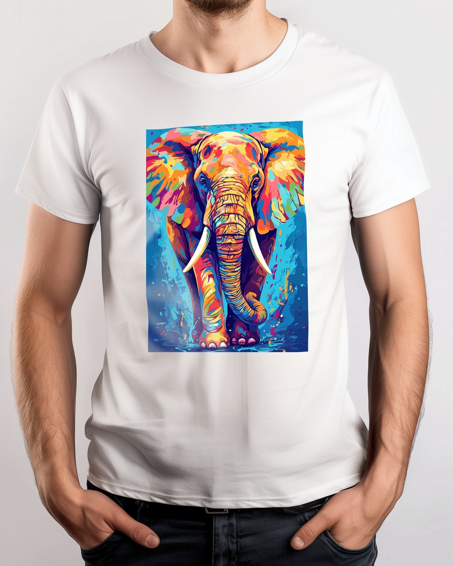 Animal Elephant Pop Art - @GreyArt