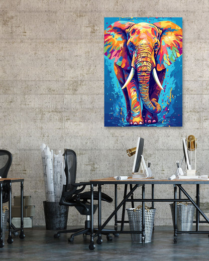 Animal Elephant Pop Art - @GreyArt