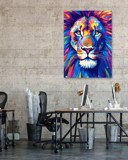 Lion Popart - @GreyArt