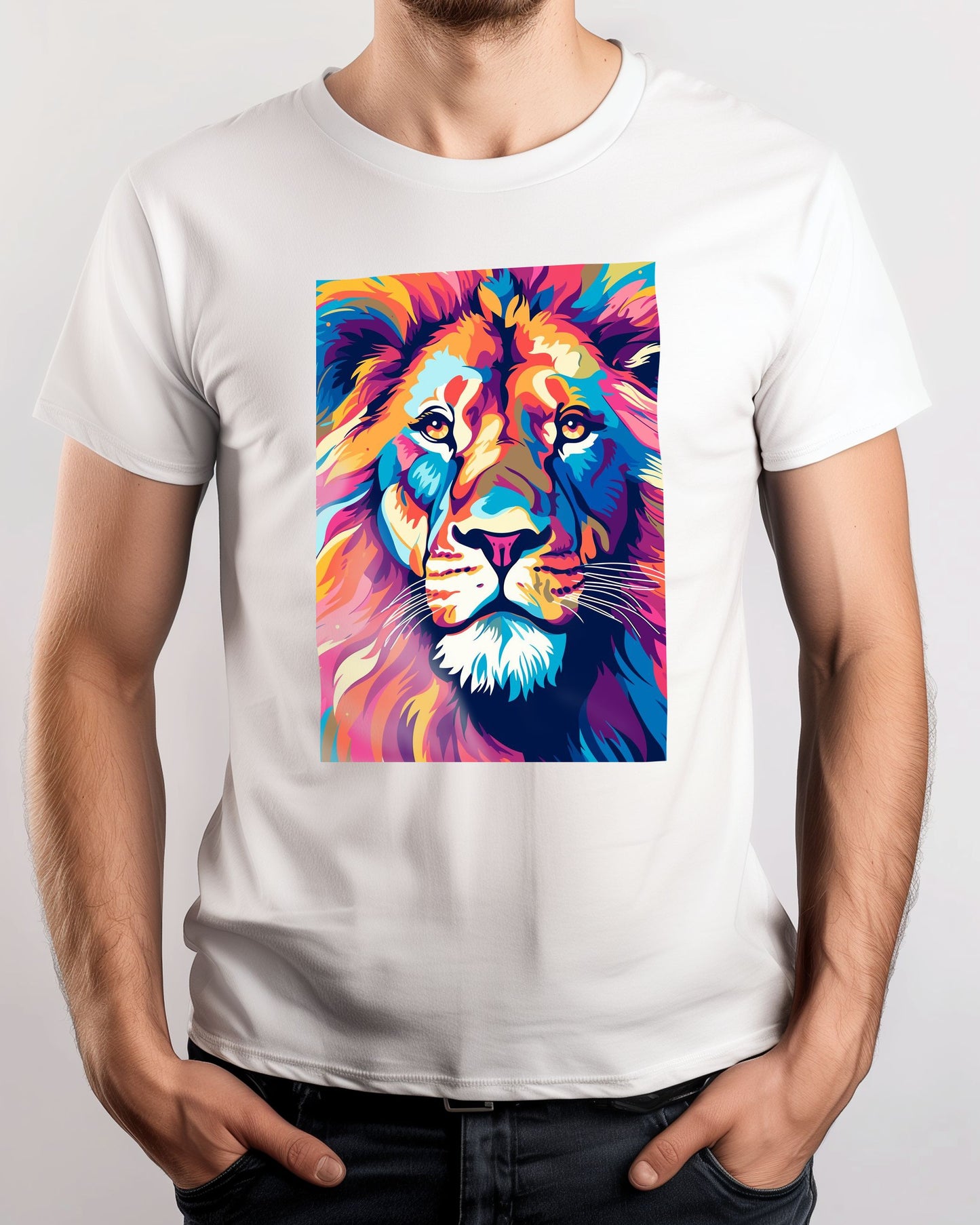 Animal Lion Pop Art - @GreyArt