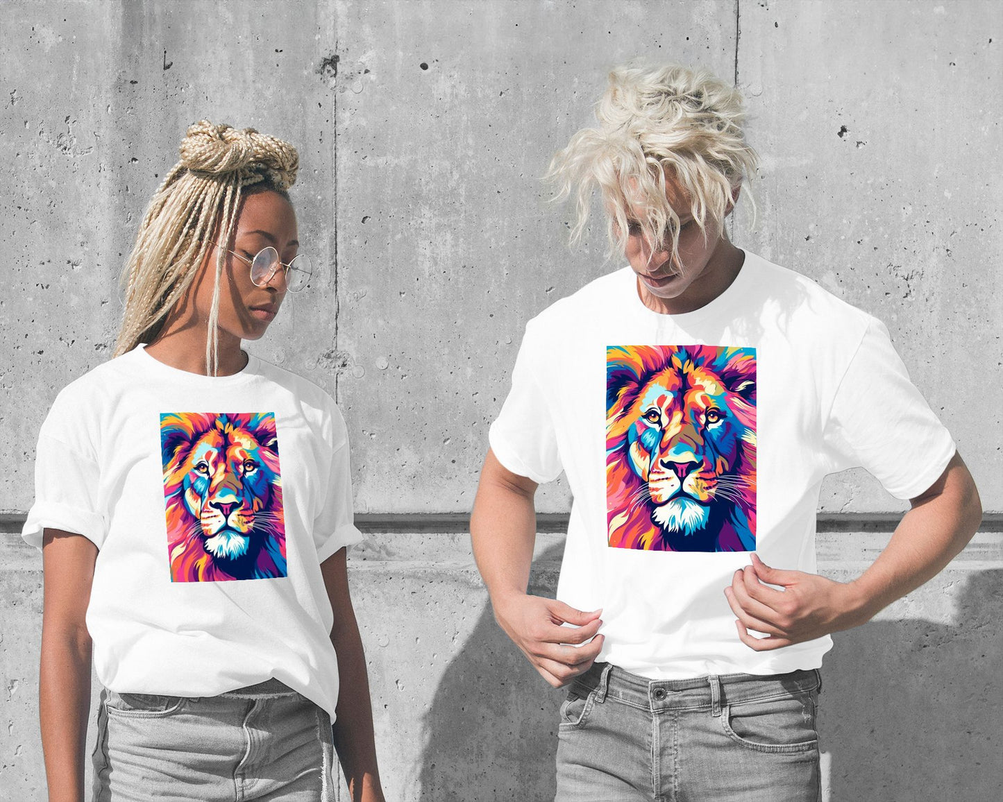 Animal Lion Pop Art - @GreyArt