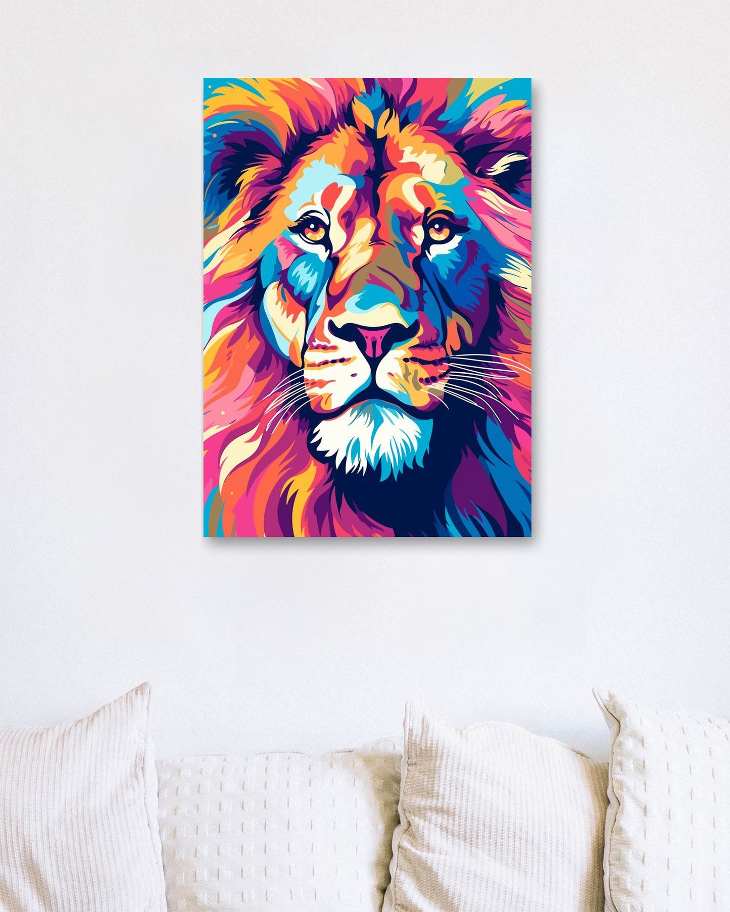 Animal Lion Pop Art - @GreyArt