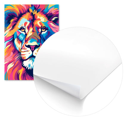 Animal Lion Pop Art - @GreyArt