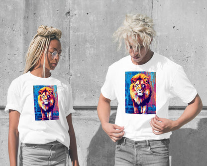 Animal Lion Pop Art 1 - @GreyArt