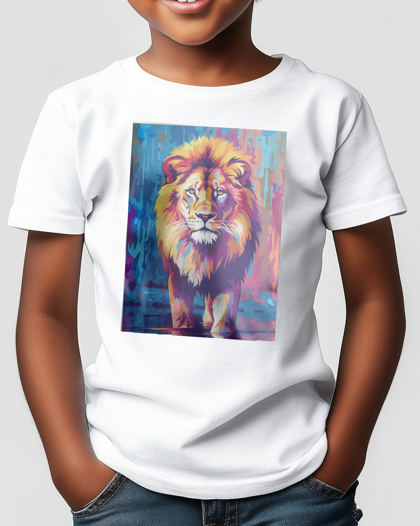 Animal Lion Pop Art 1 - @GreyArt