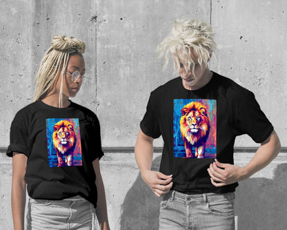 Animal Lion Pop Art 1 - @GreyArt