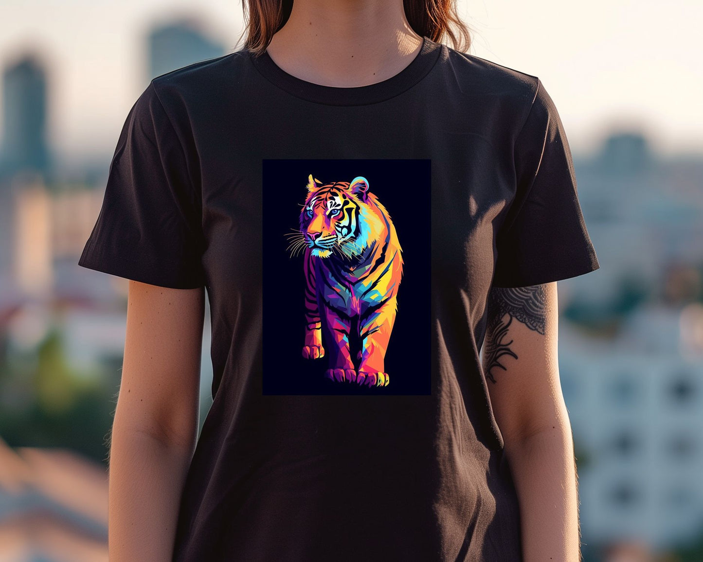 Animal Tiger Pop Art - @GreyArt