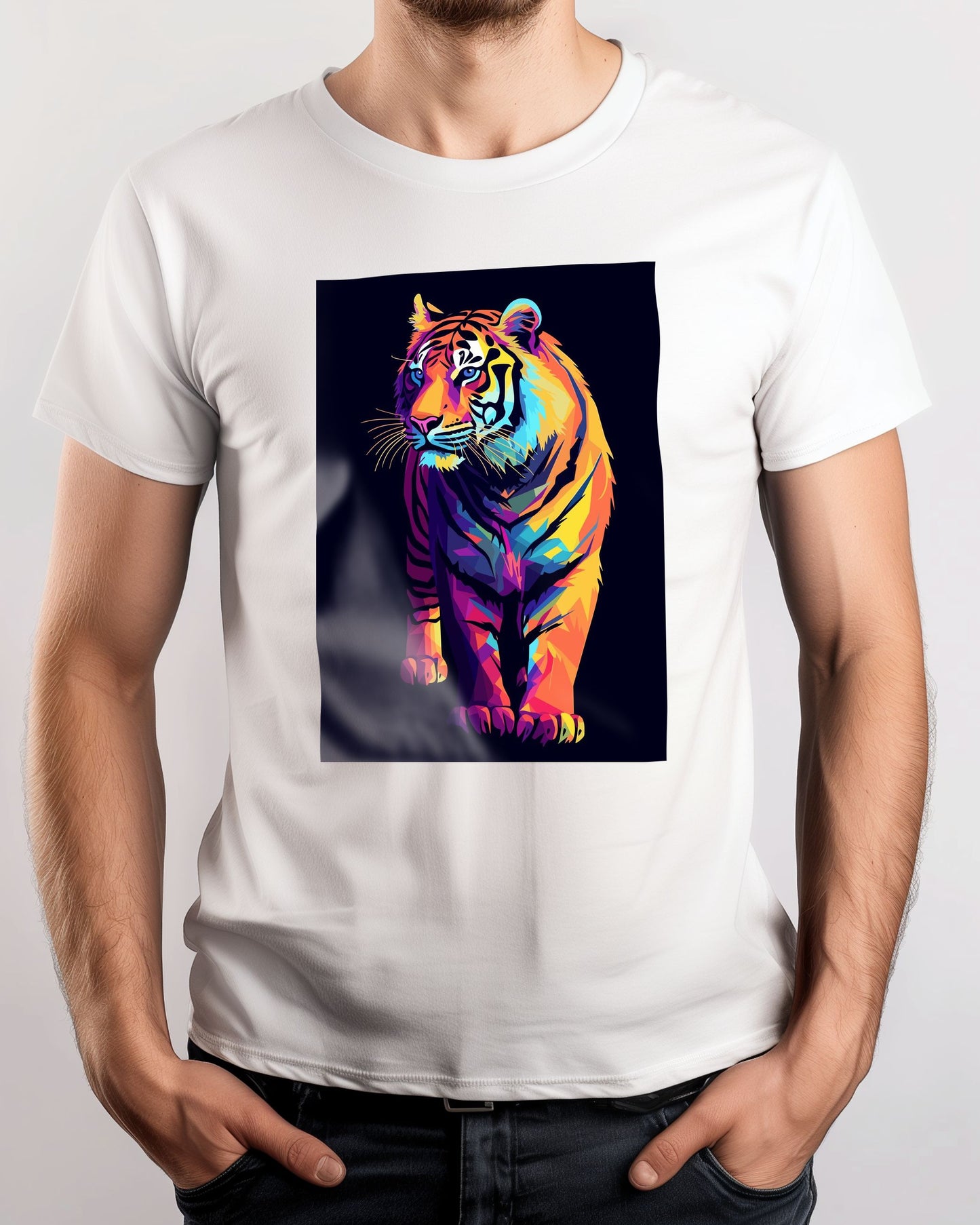 Animal Tiger Pop Art - @GreyArt