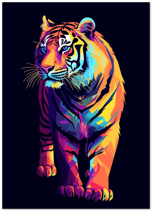 Animal Tiger Pop Art - @GreyArt