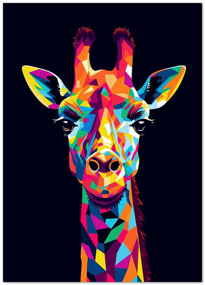 Animal Giraffe Pop Art - @GreyArt