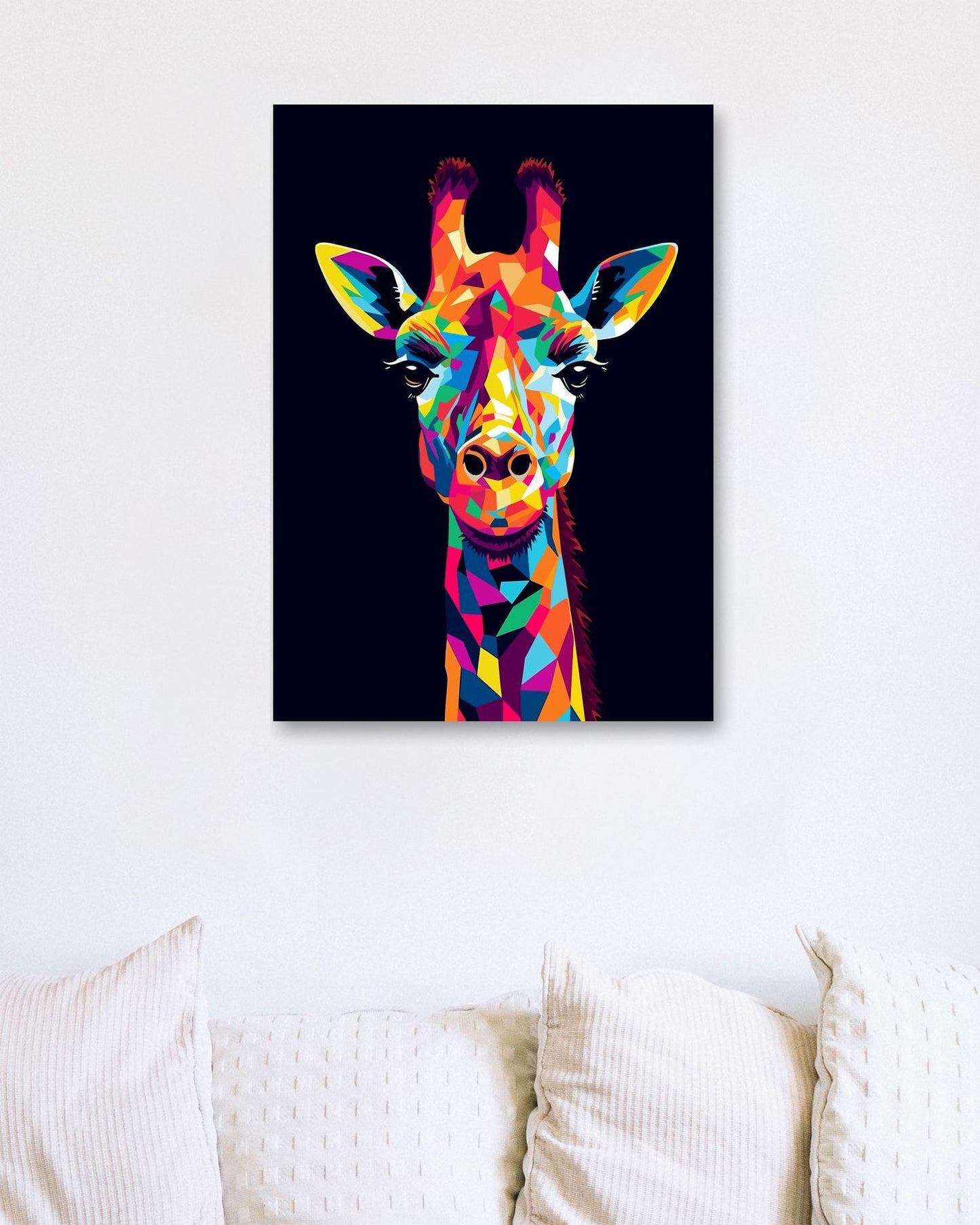 Animal Giraffe Pop Art - @GreyArt