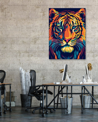 Tiger Pop Art - @GreyArt