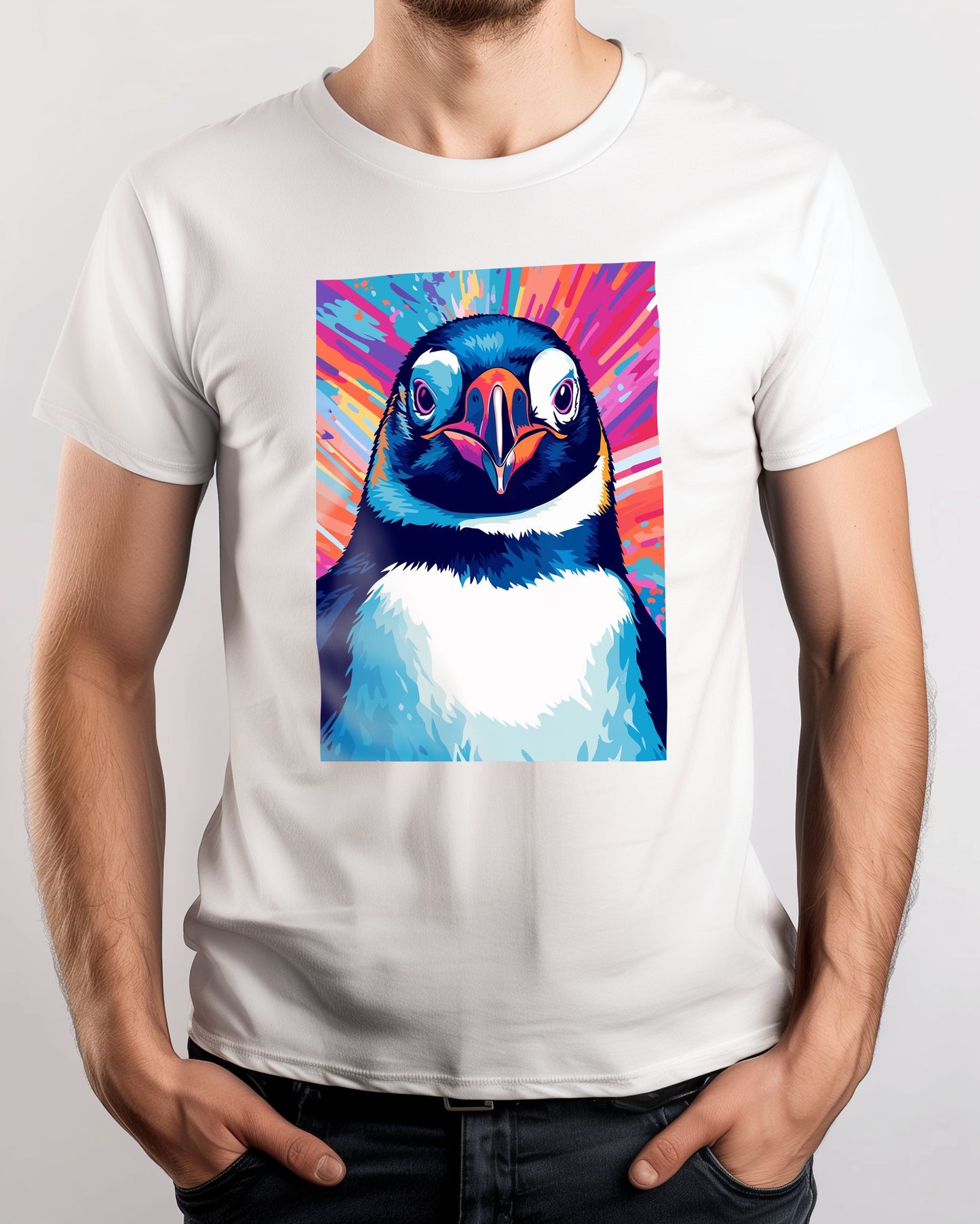 Animal Penguin Pop Art - @GreyArt