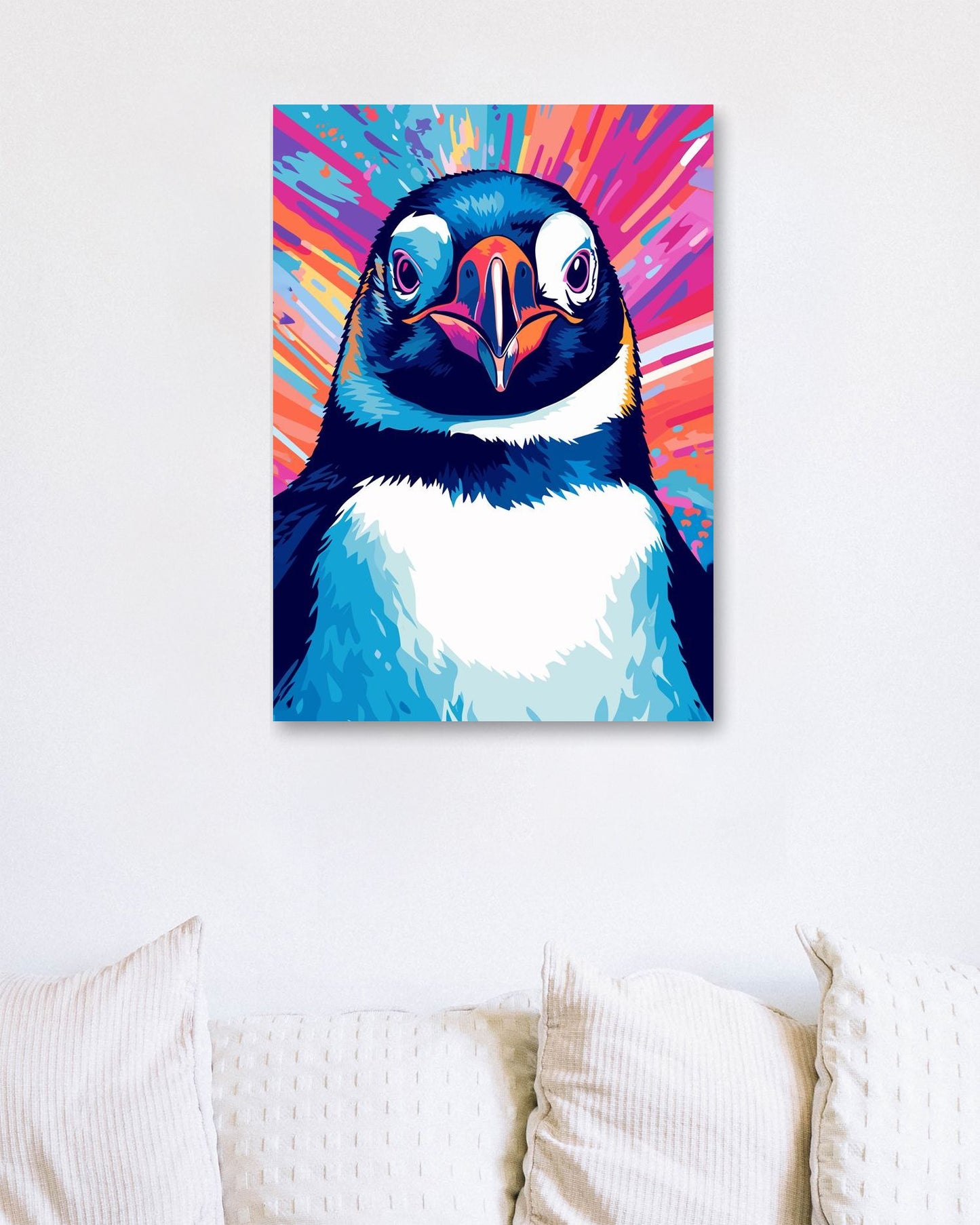 Animal Penguin Pop Art - @GreyArt