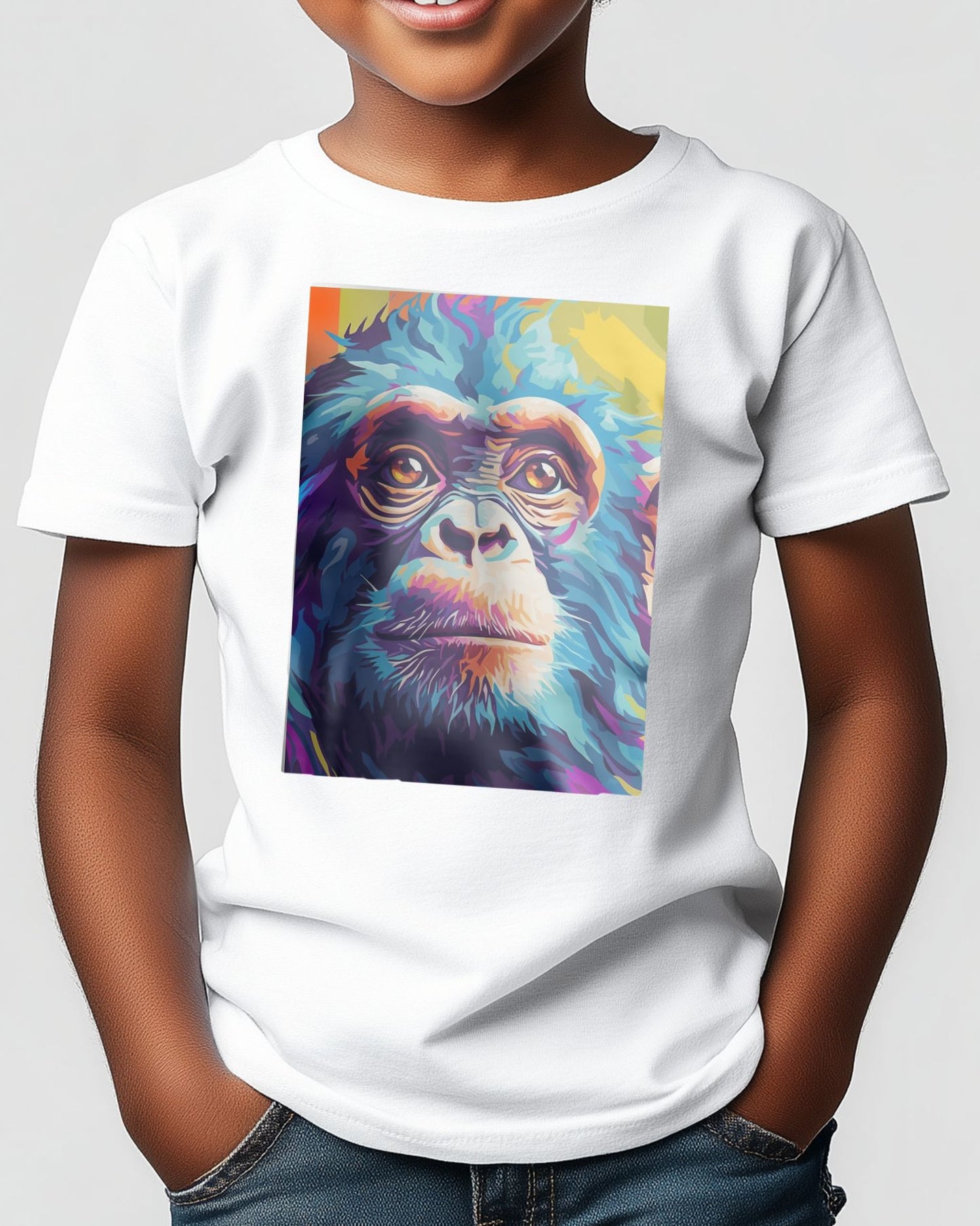 Animal Monkey Pop Art - @GreyArt