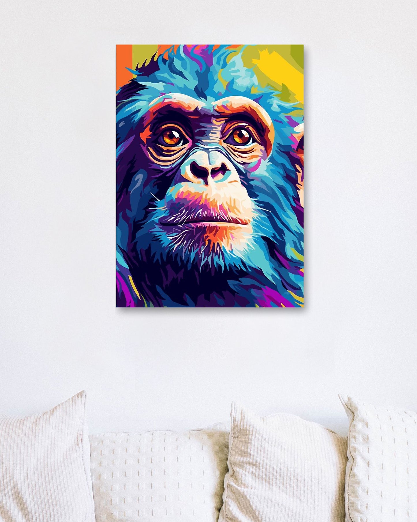 Animal Monkey Pop Art - @GreyArt