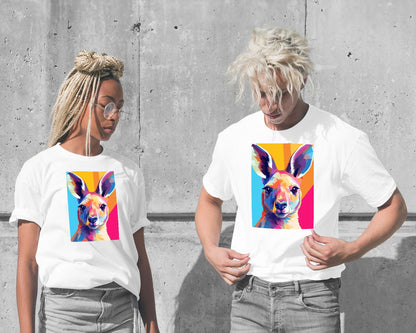 Animal Kangaroo Pop Art - @GreyArt