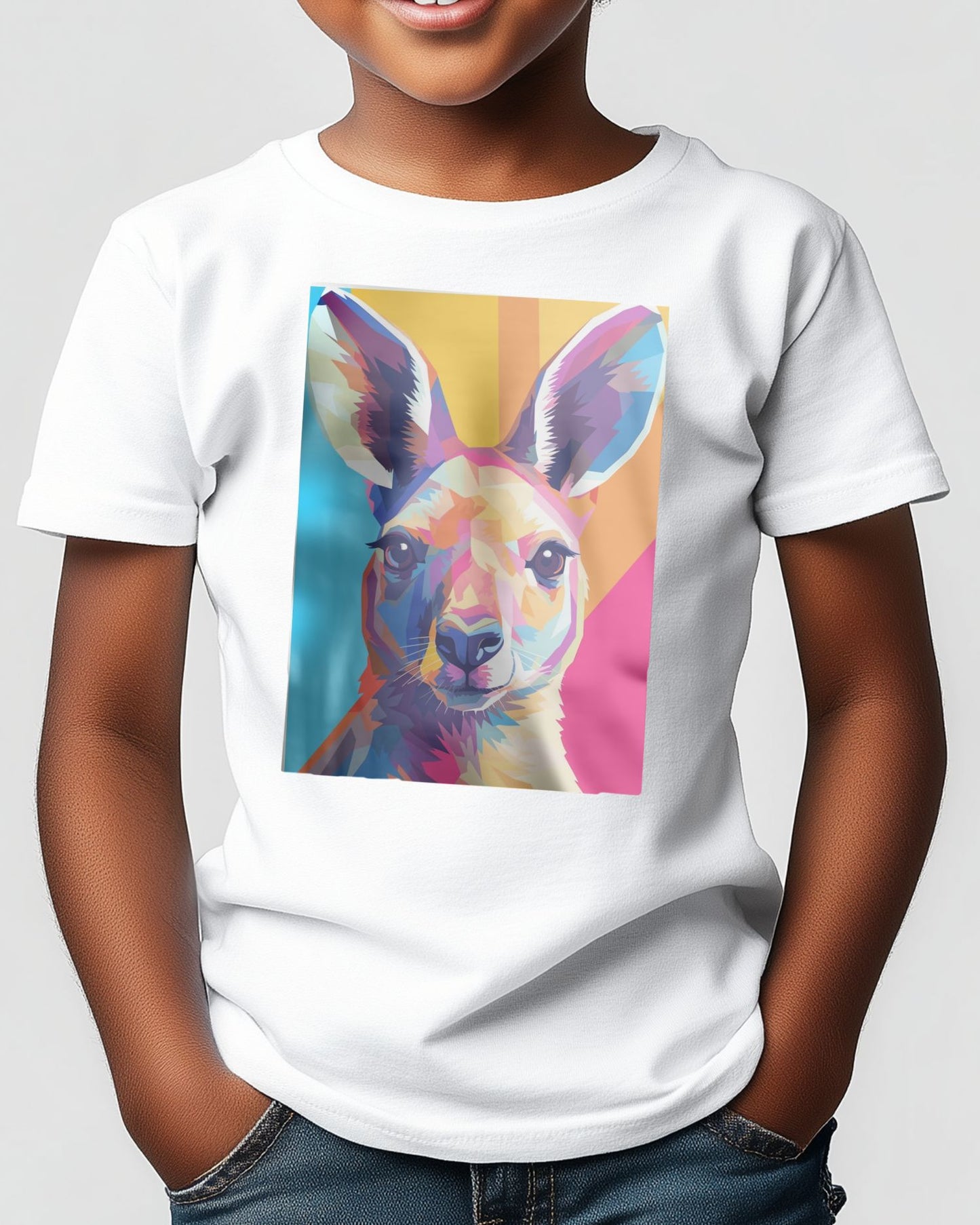 Animal Kangaroo Pop Art - @GreyArt